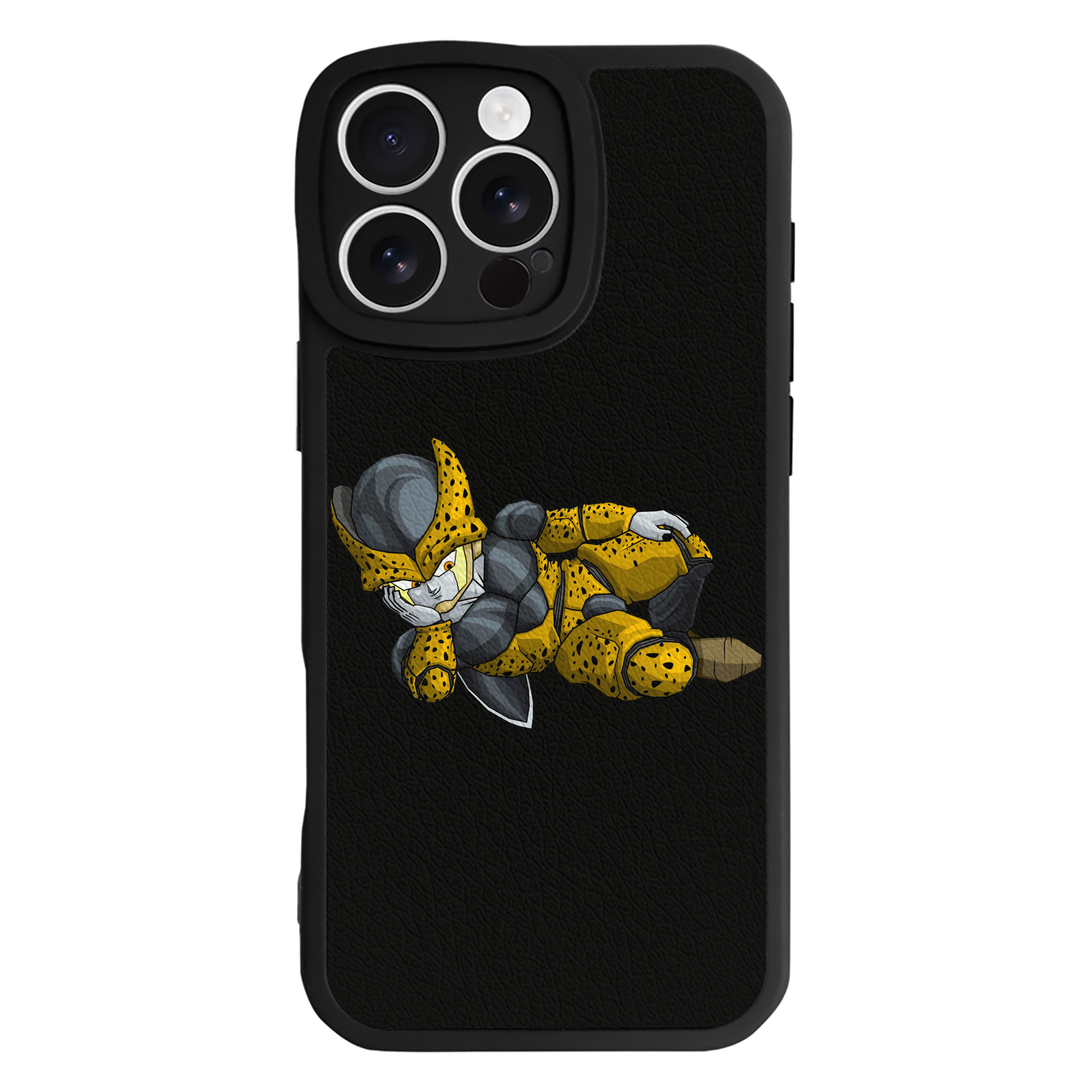 （画像用） ドラゴンボール セル DRAGON BALL Cell 【iPhone 16シリーズ対応】シリコンスマホケース（レザー調） 材質：シリコン